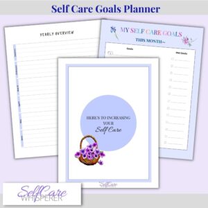 How to plan Self Care Goals