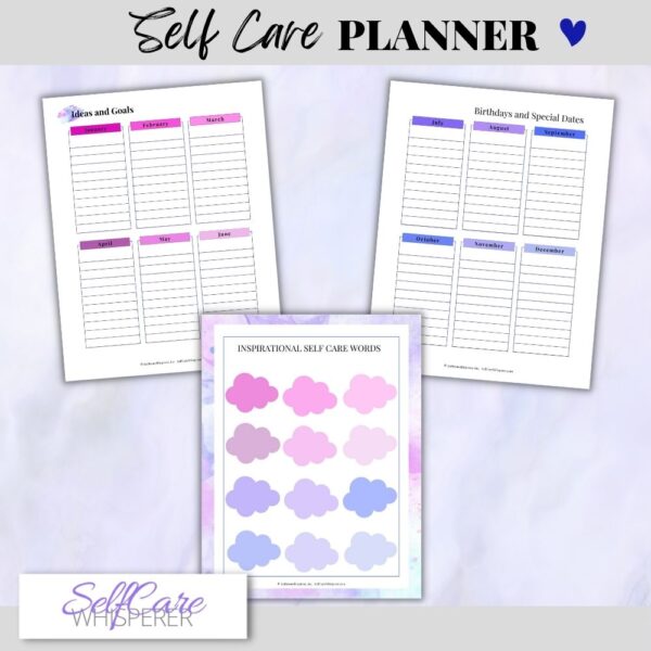 The Best Self Care Planner