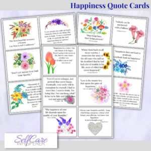 Happiness Quote Cards to Increase Your Happiness