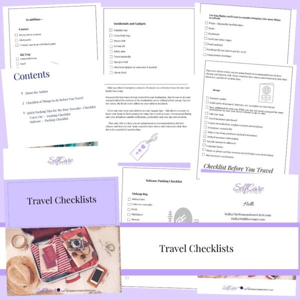 Travel Checklists for the Busy Traveler