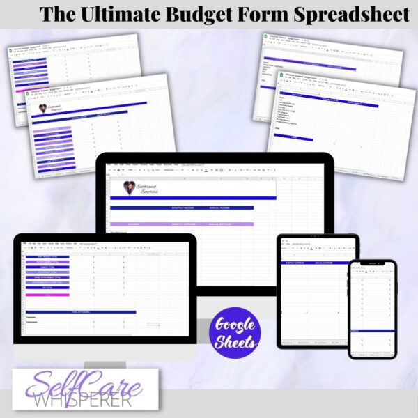 The Ultimate Budget Form Spreadsheet for Women