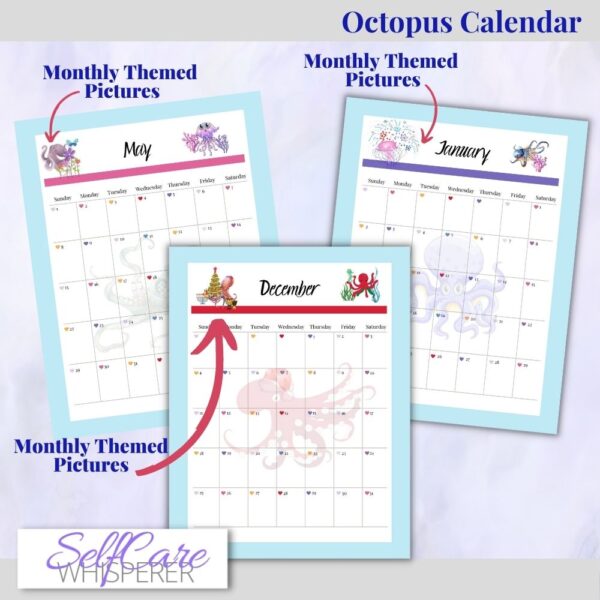 Octopus 2022 Calendar