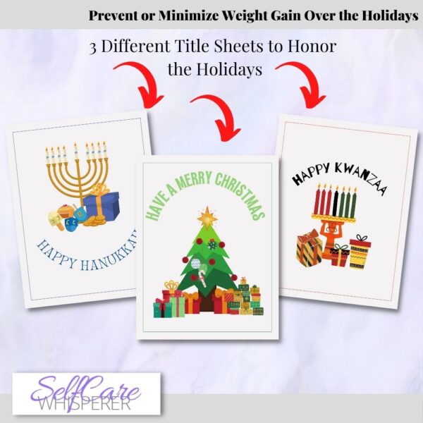 Maintaining Weight through the Holidays