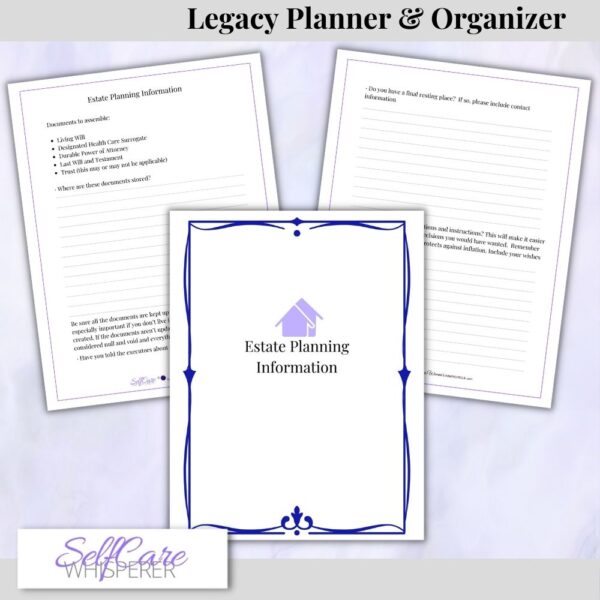 Organize your Legacy