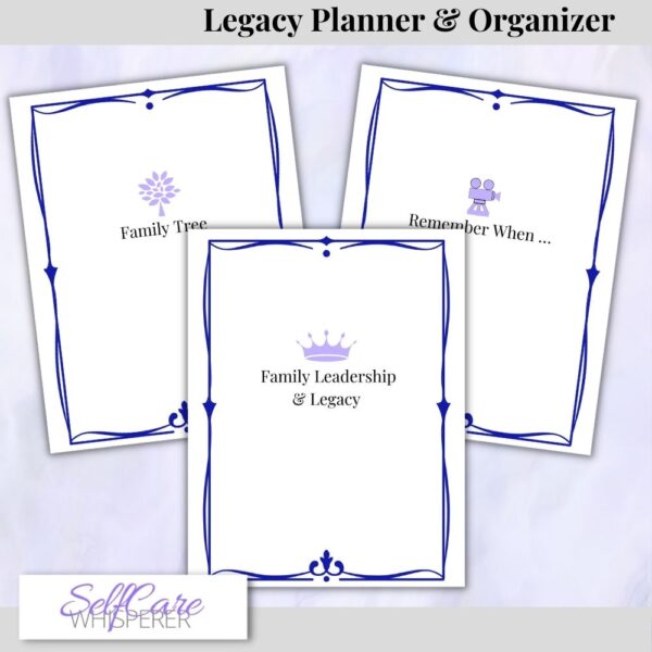 Planning Your Legacy