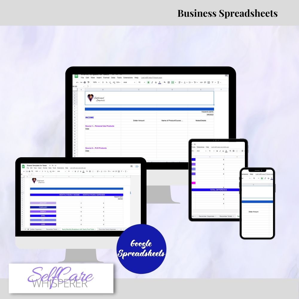 Business Spreadsheets