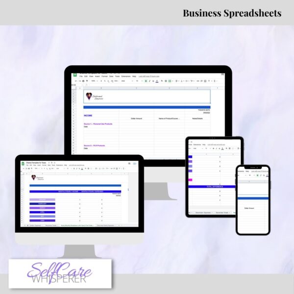 Business Spreadsheets